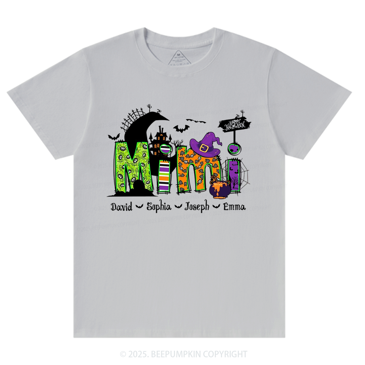 Personalized Mimi Halloween T-Shirts Beepumpkin