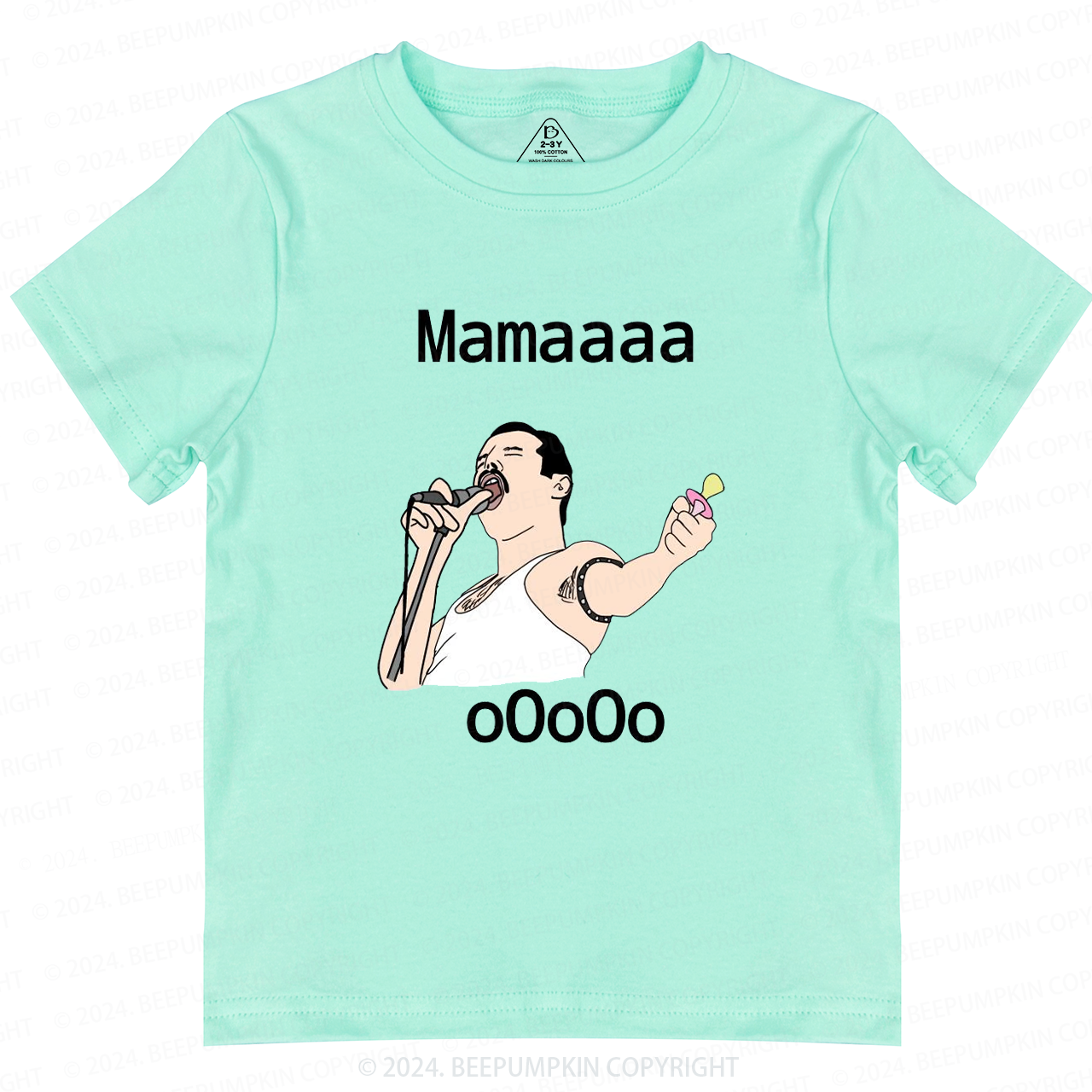 Funny Shout Mama Ooo Toddler&Kids Tees 7