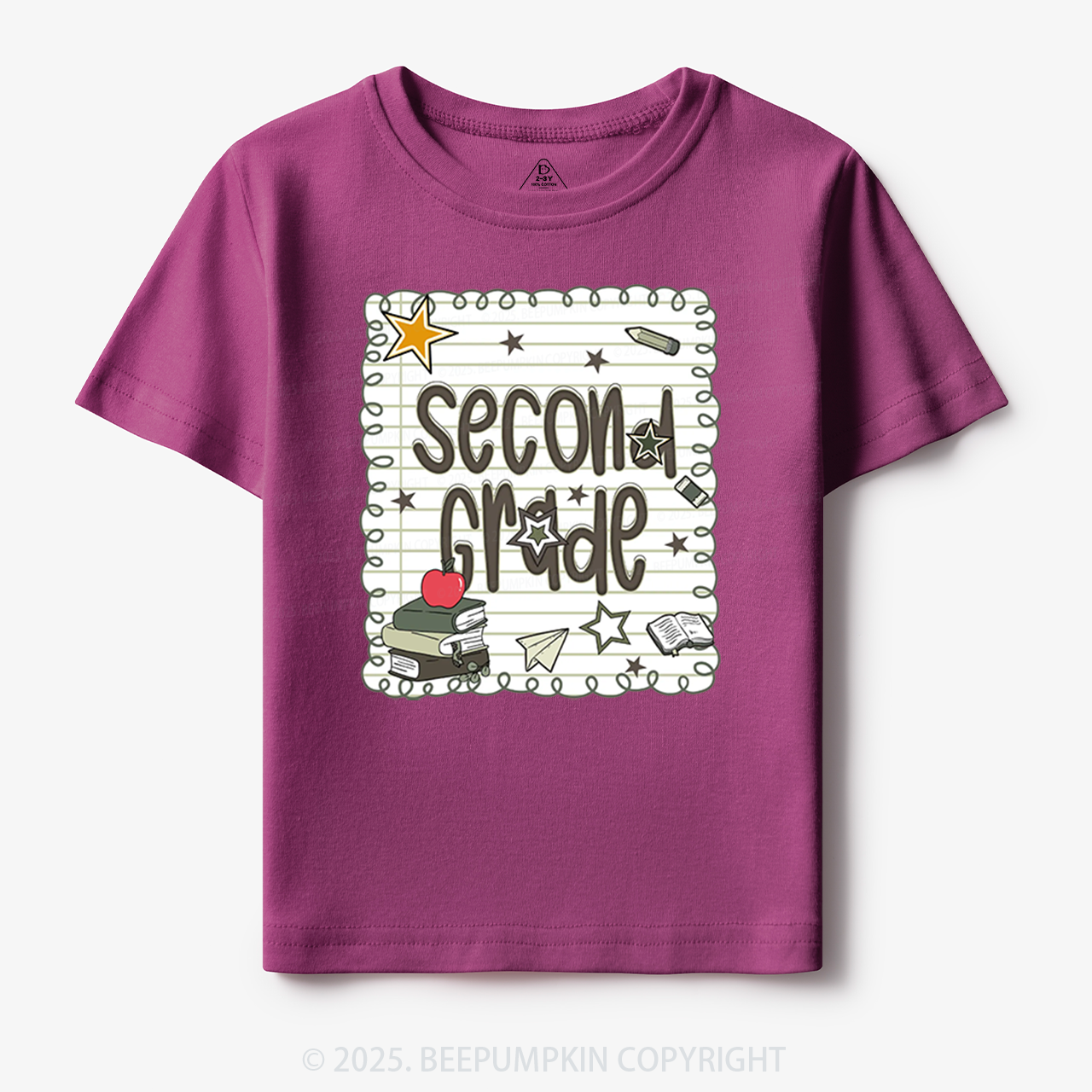 Personalized Starry School Days Toddler&Kid's Tees Beepumpkin
