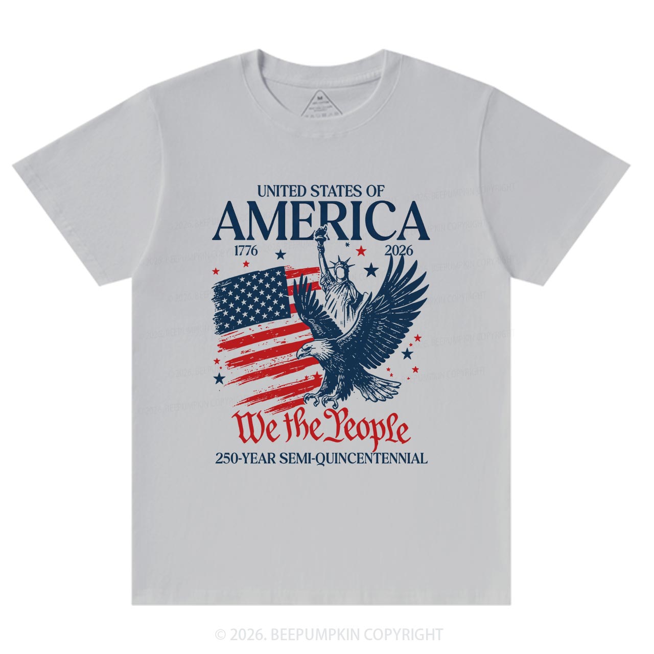 America 250 Patriotic Eagle Independence Day T-Shirts