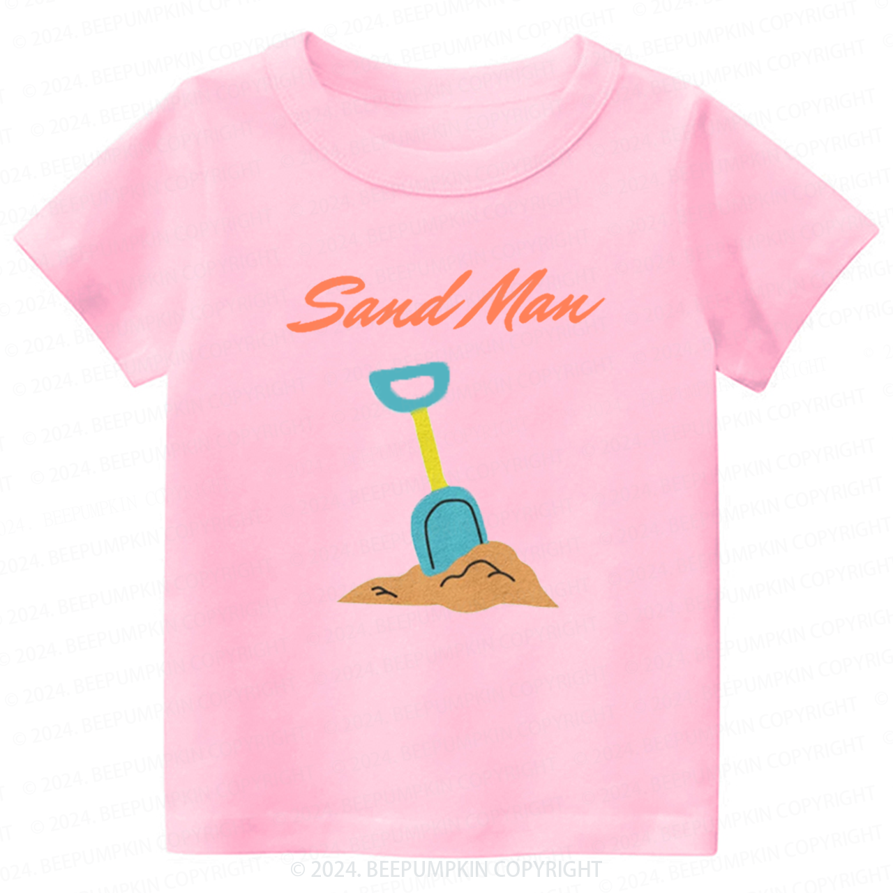 Sand Man Vacation Toddler&Kids Tees 