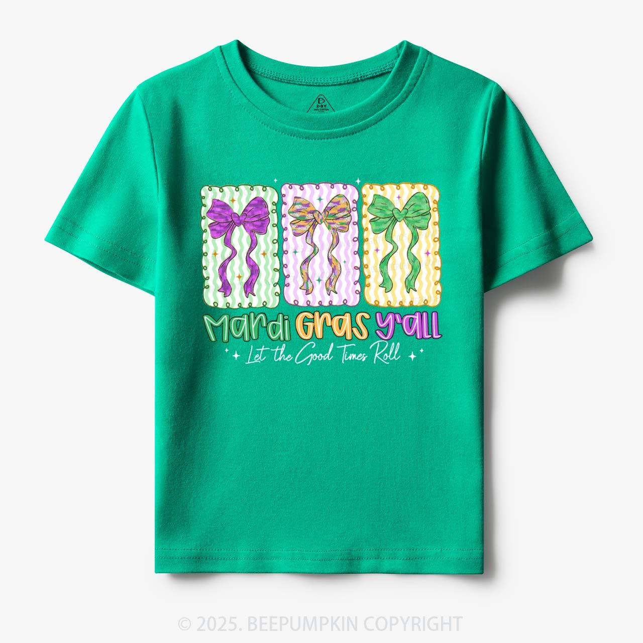 Let The Good Times Roll Toddler&Kid's Tees Beepumpkin