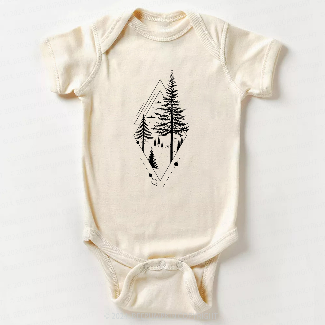 Modern Woods Bodysuit For Baby 
