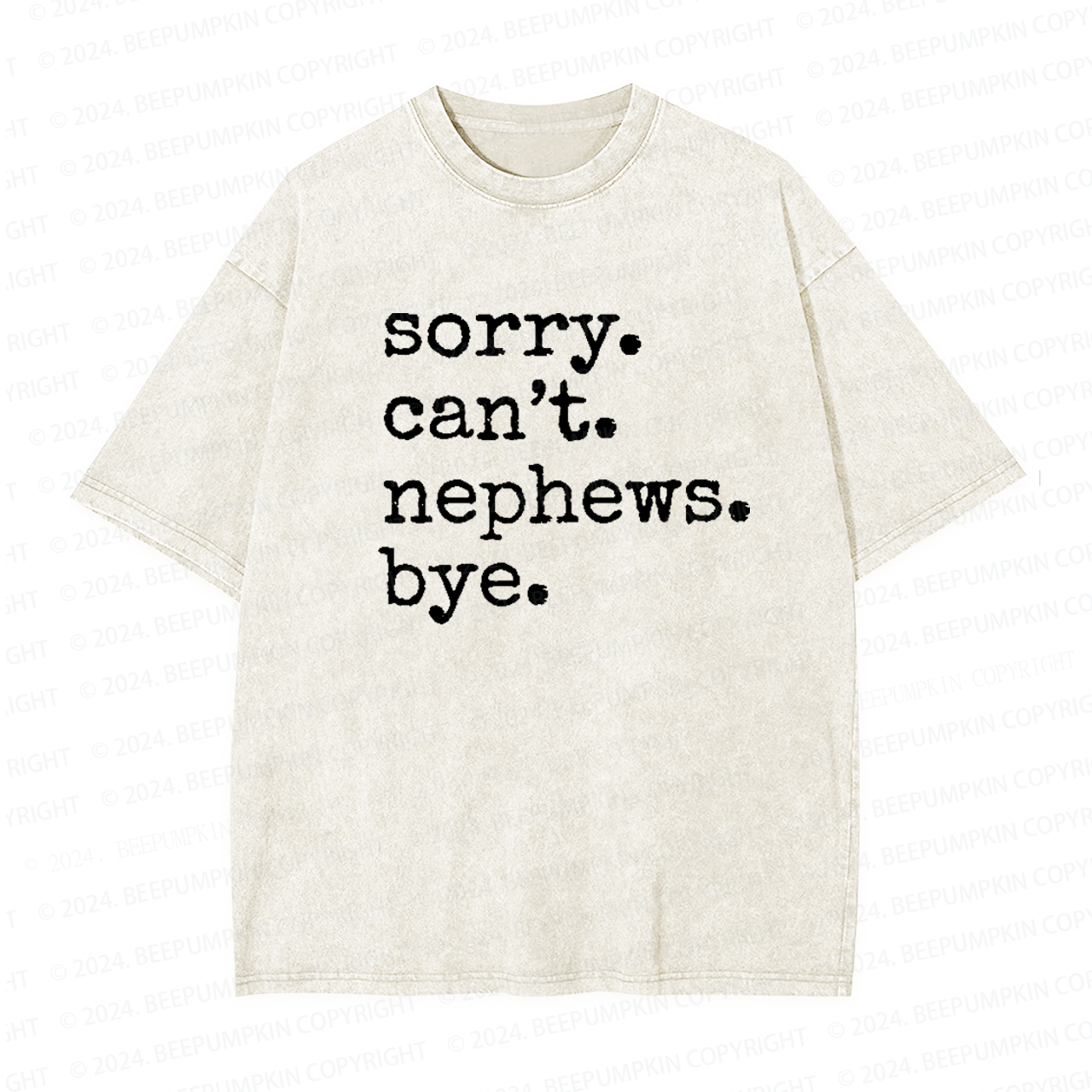 Aunt Nephew Niece Aunt Washed Tees