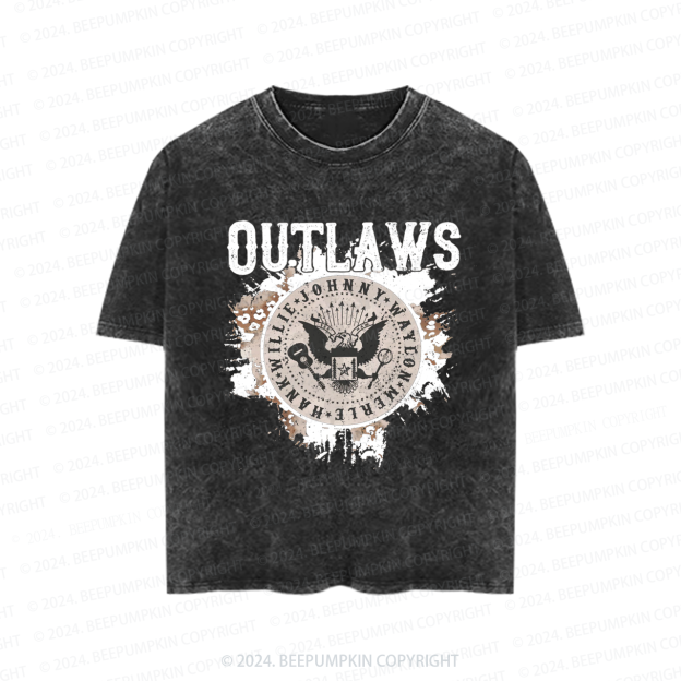 Country Music Band Toddler&Kids Washed Tees          