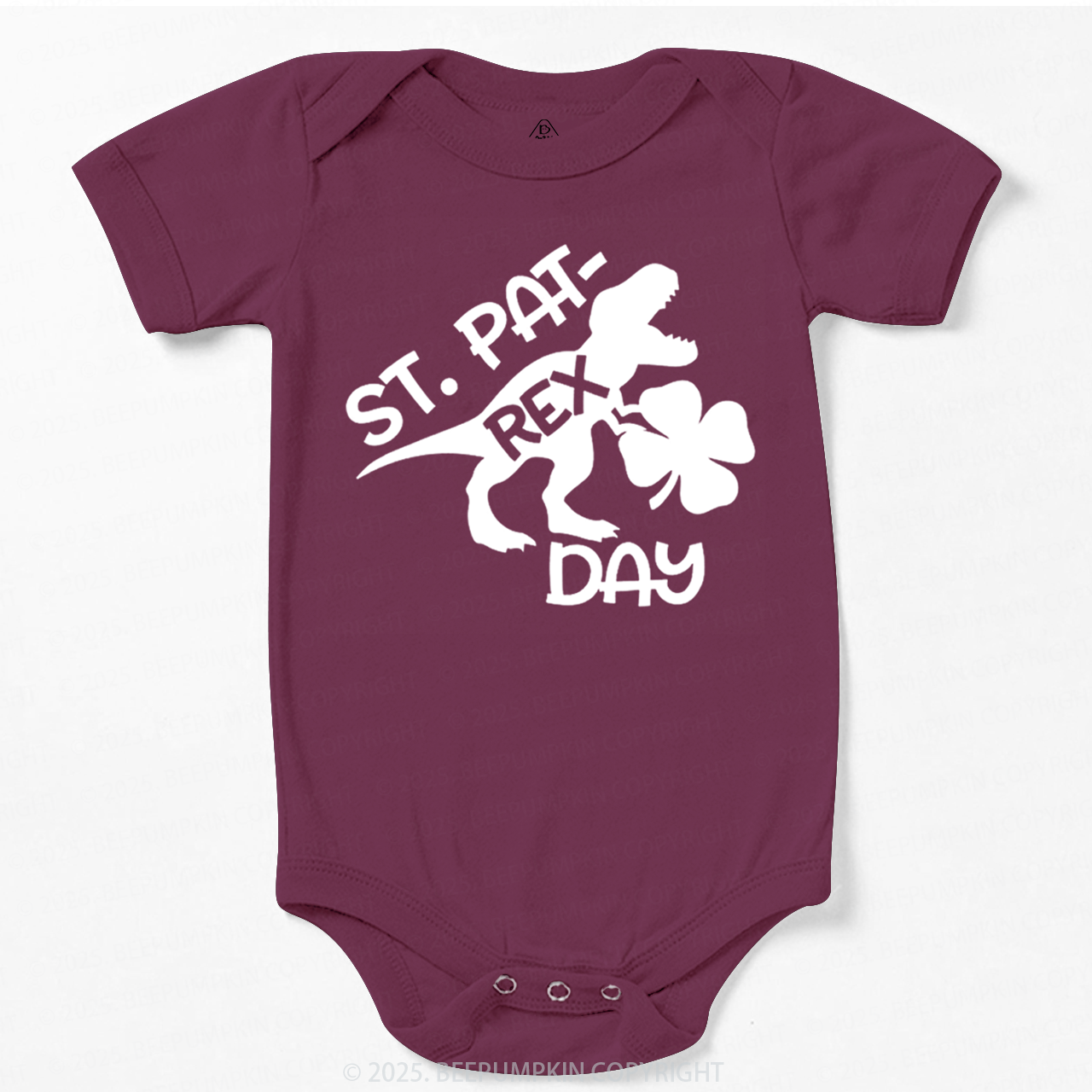 ST. PAT-REX DAY Bodysuit Beepumpkin