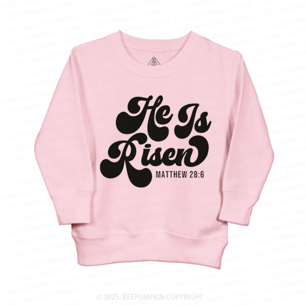 He Is Risen Kid's Sweatshirt 3