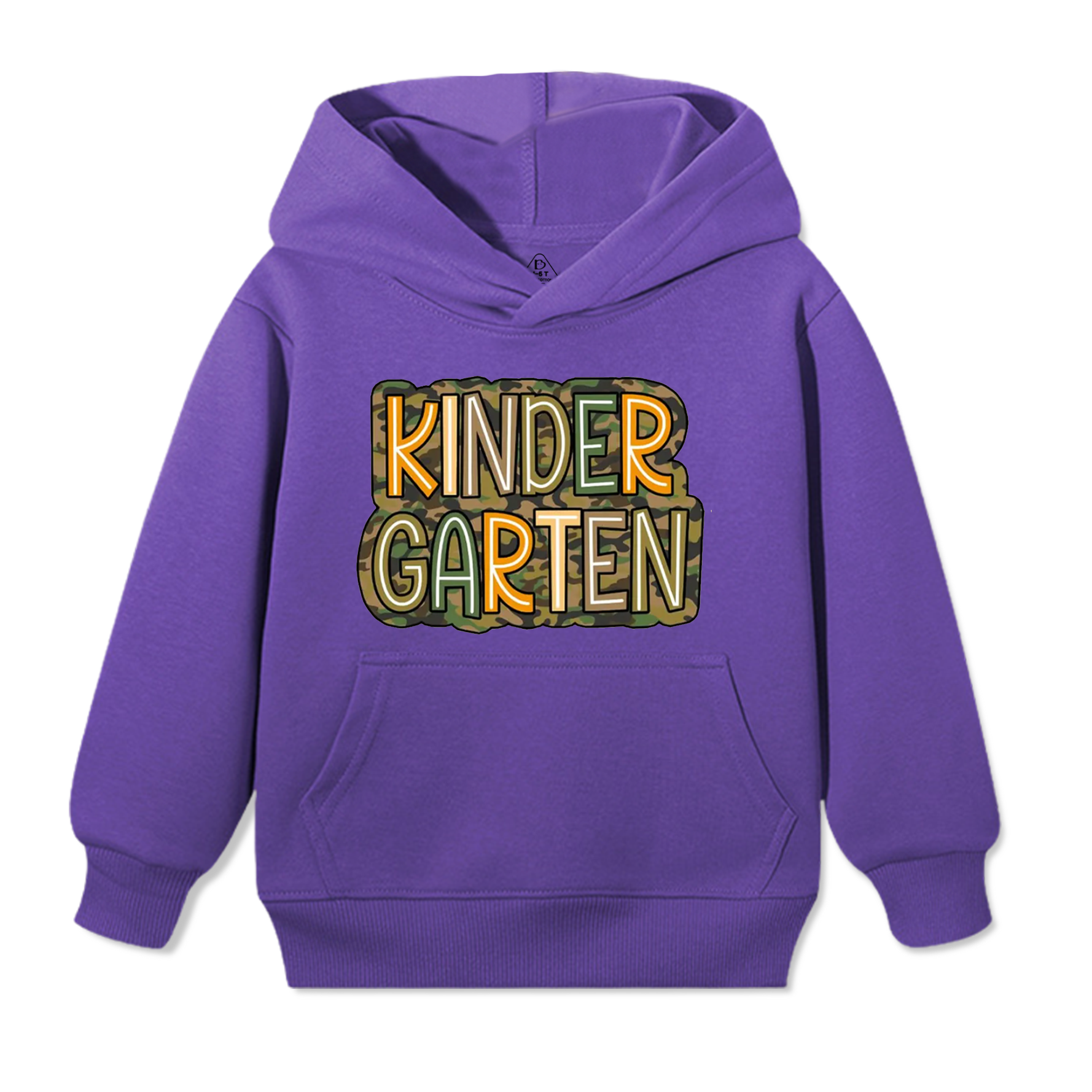 Personalized Camouflage Grade Kid's Hoodies Beepumpkin