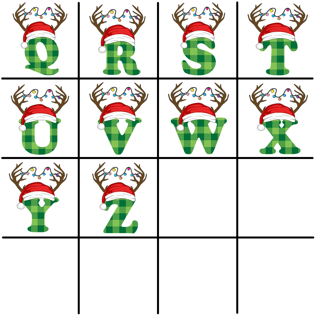 Personalized Monogrammed Christmas Family Matching Pajamas Beepumpkin