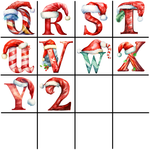 Personalized Christmas Gift Monogrammed Family T-Shirts