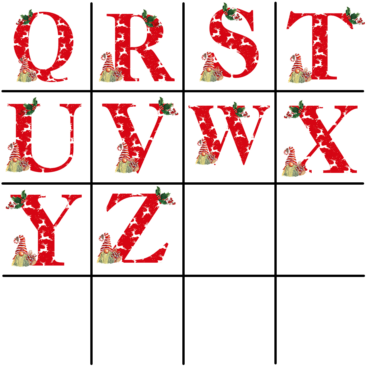 Personalized Monogrammed Family Christmas Gift Pajamas For Family Beepumpkin