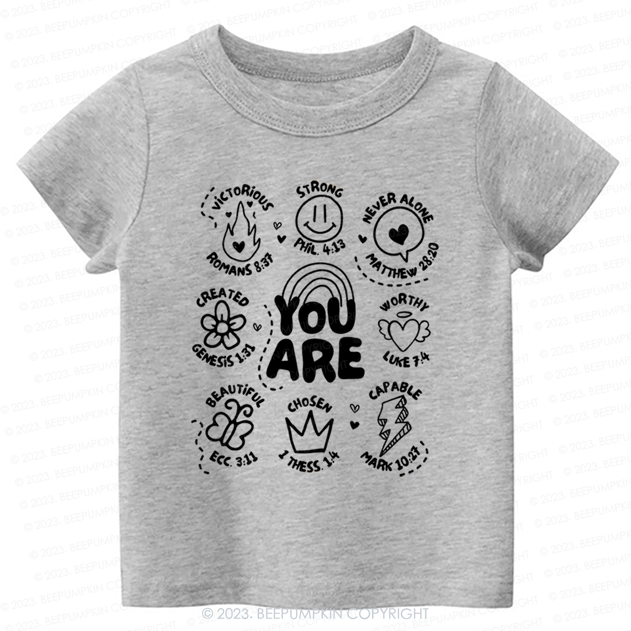 God Says You Are Kids-Toddler Tees
