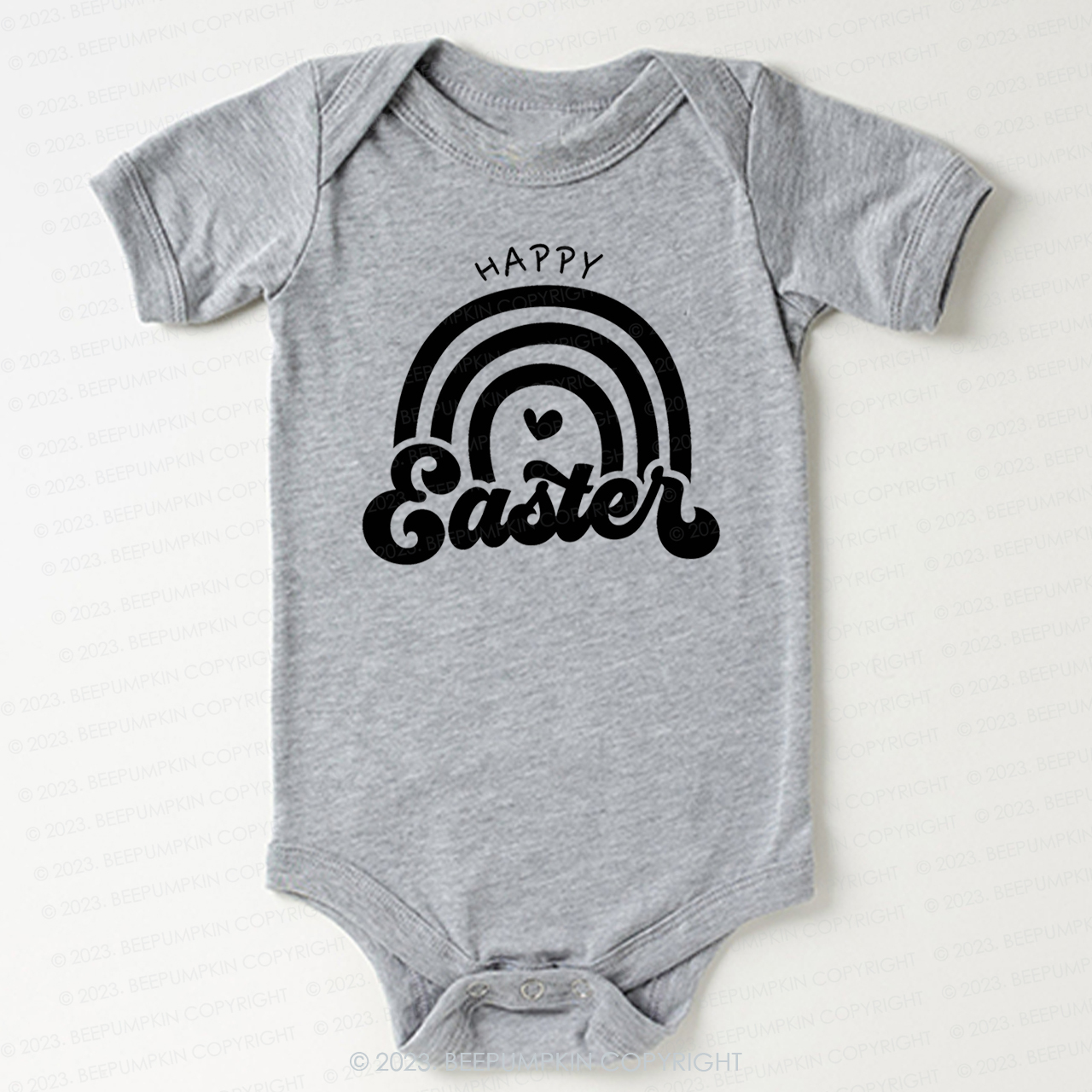 Happy Easter Rainbow Bodysuit For Baby