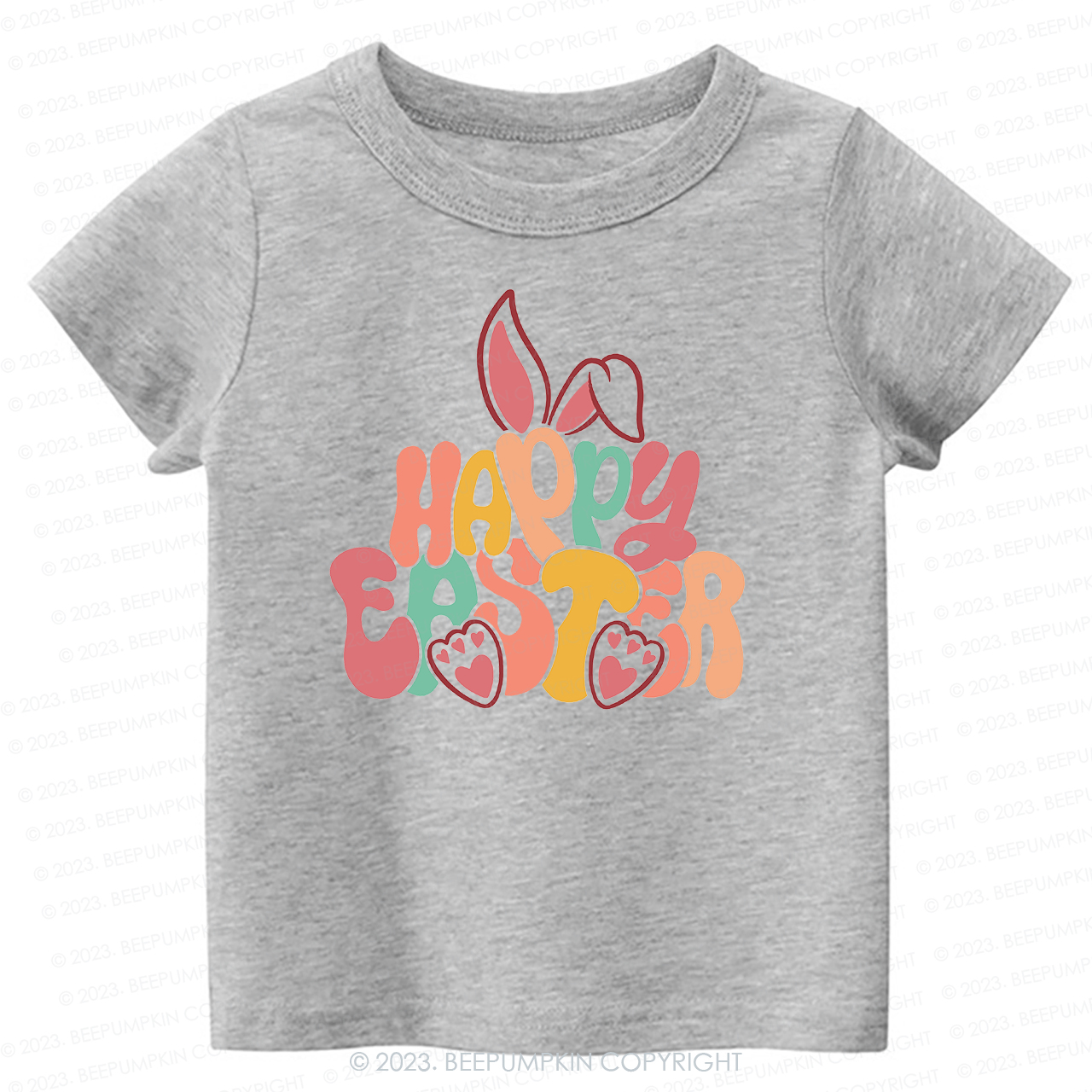 Retro  Happy Easter -Toddler Tees