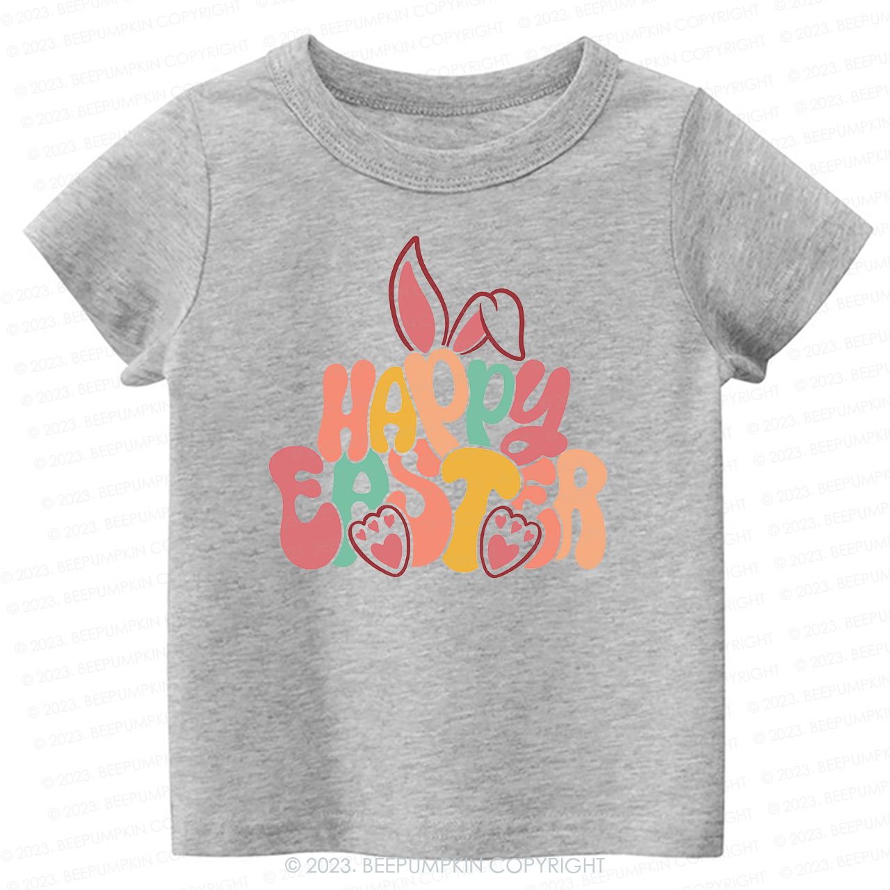 Retro  Happy Easter -Toddler Tees