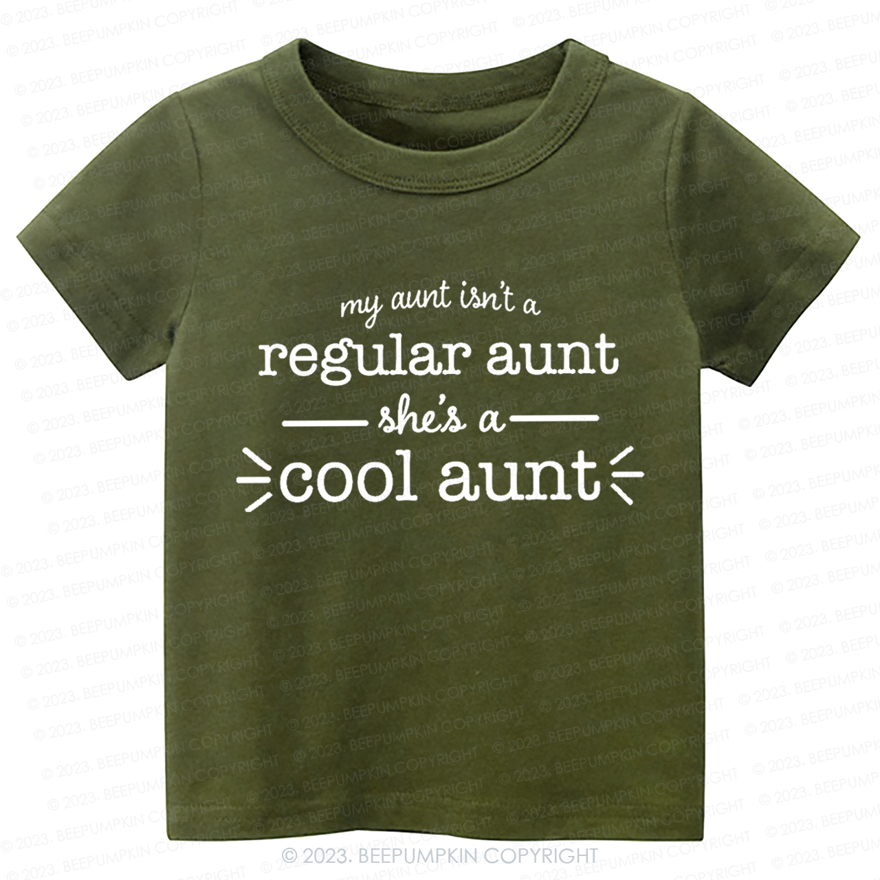 My Aunt Isn't A Regular Aunt -Toddler Tees