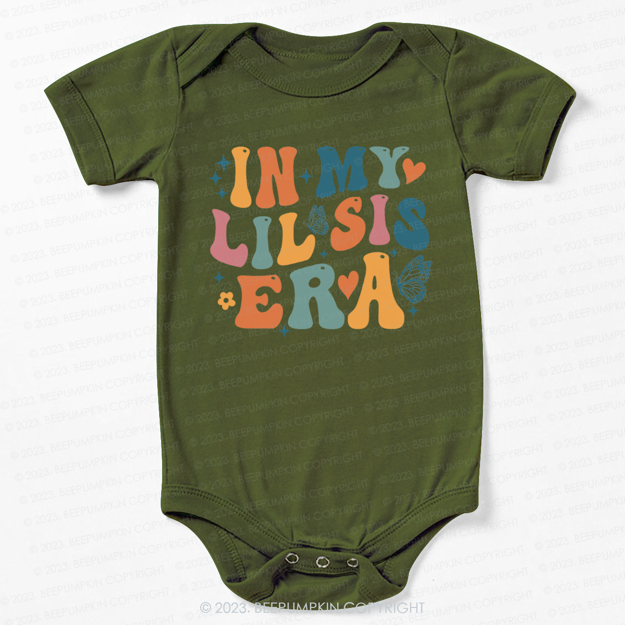 Retro In My Lil Sis Era Bodysuit For Baby