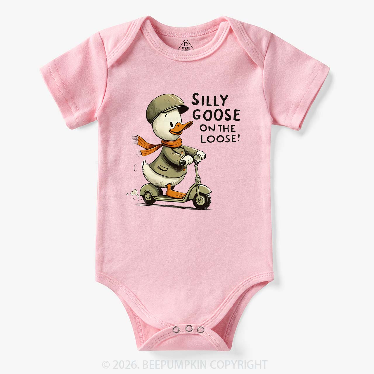 Silly Goose on the Loose Funny Bodysuit