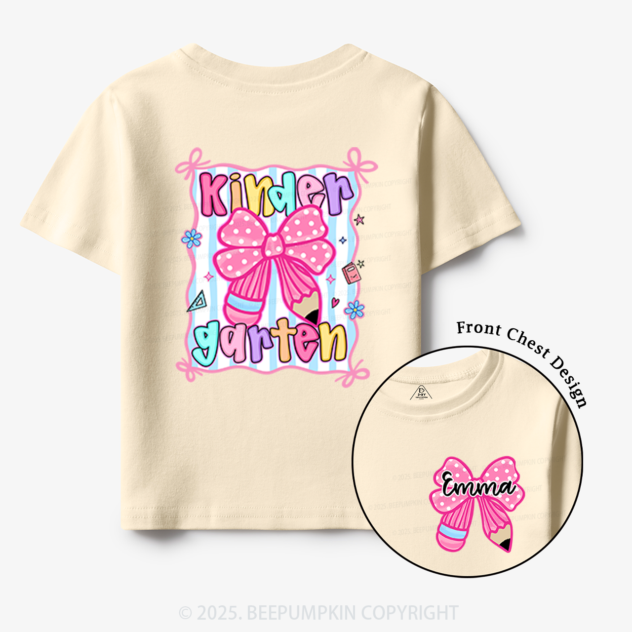 Personalized Playful Days Toddler&Kid's Tees Beepumpkin