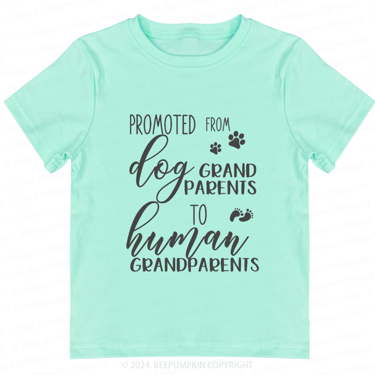 From Dog Grandparent to Human Grandparent Toddler&Kids Tees 7