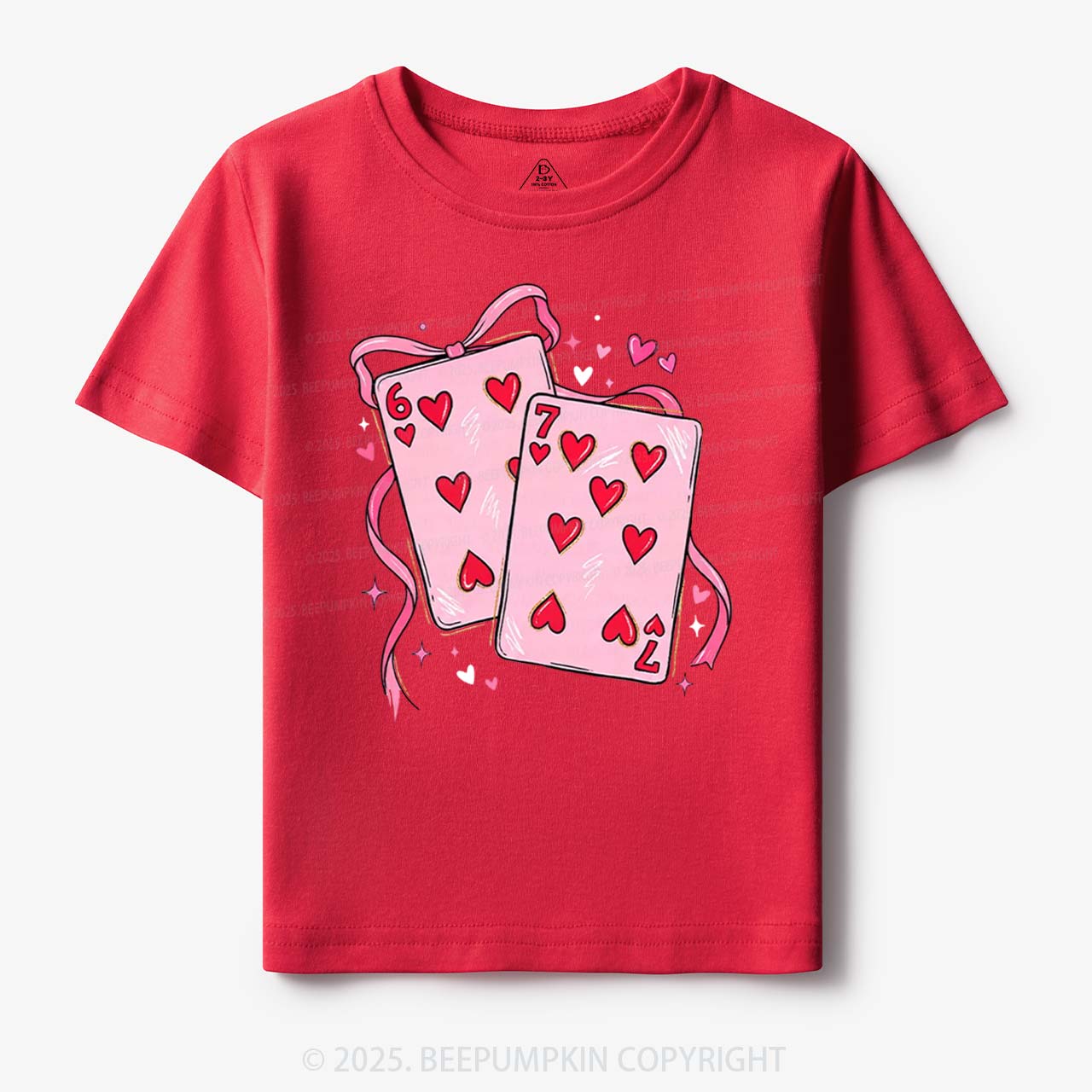Playing Cards Valentine's Day 67 Toddler&Kid's Tees Beepumpkin
