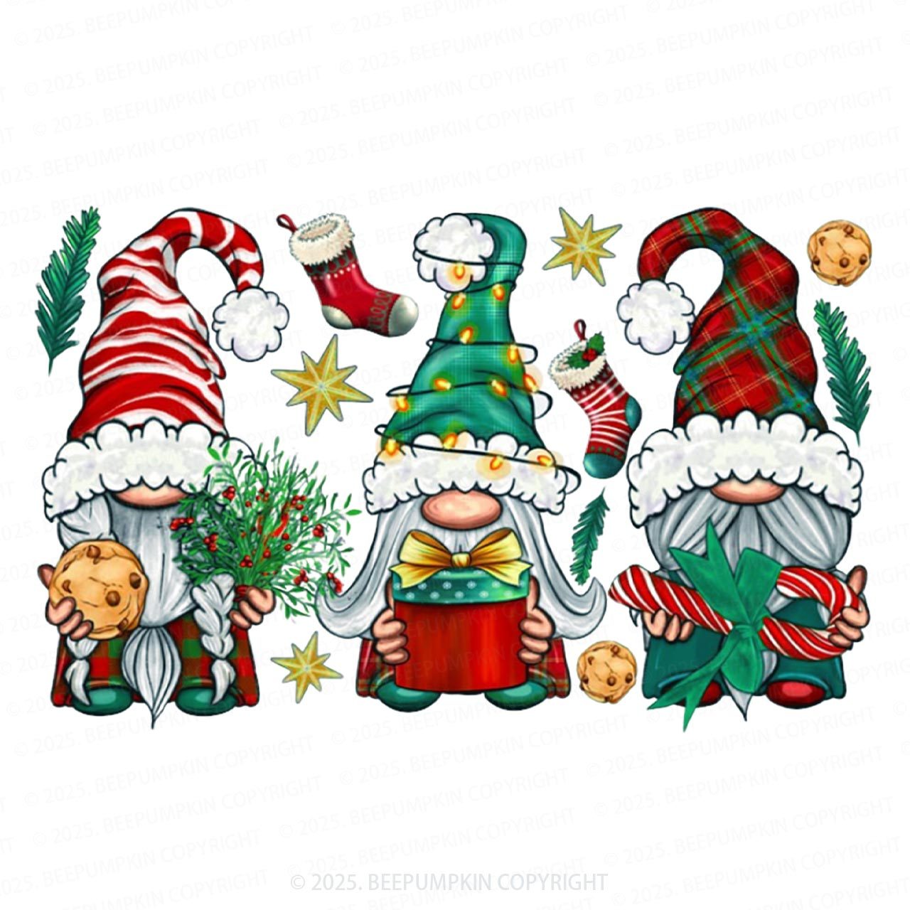 Jolly Gnome Gathering Family Matching Gnomes Pajamas Beepumpkin