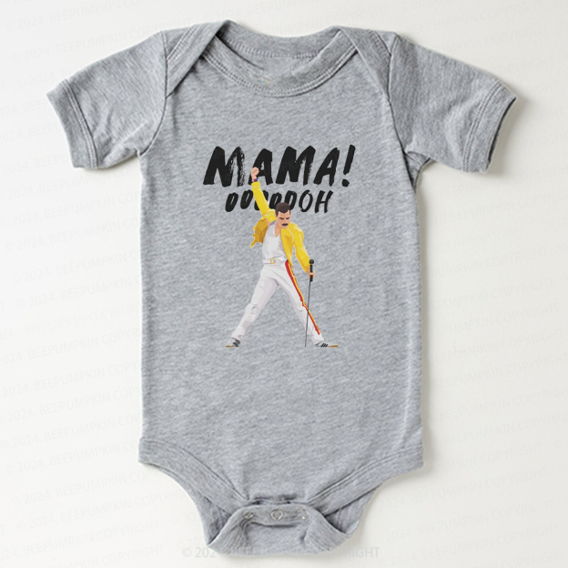 Music Picture Kids Rock Bodysuit For Baby 8