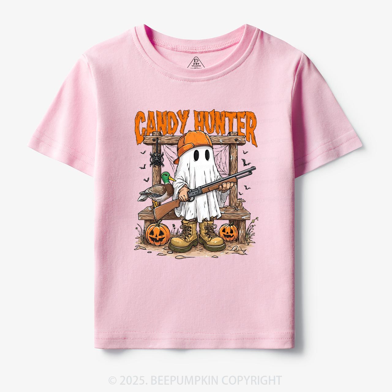 Candy Hunter Halloween Toddler&Kid's Tees Beepumpkin