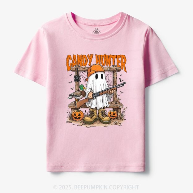 Candy Hunter Halloween Toddler&Kid's Tees Beepumpkin