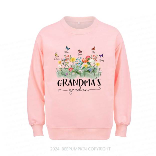 Personalized Birth Flowers Shirt With Kids Names Sweatshirt