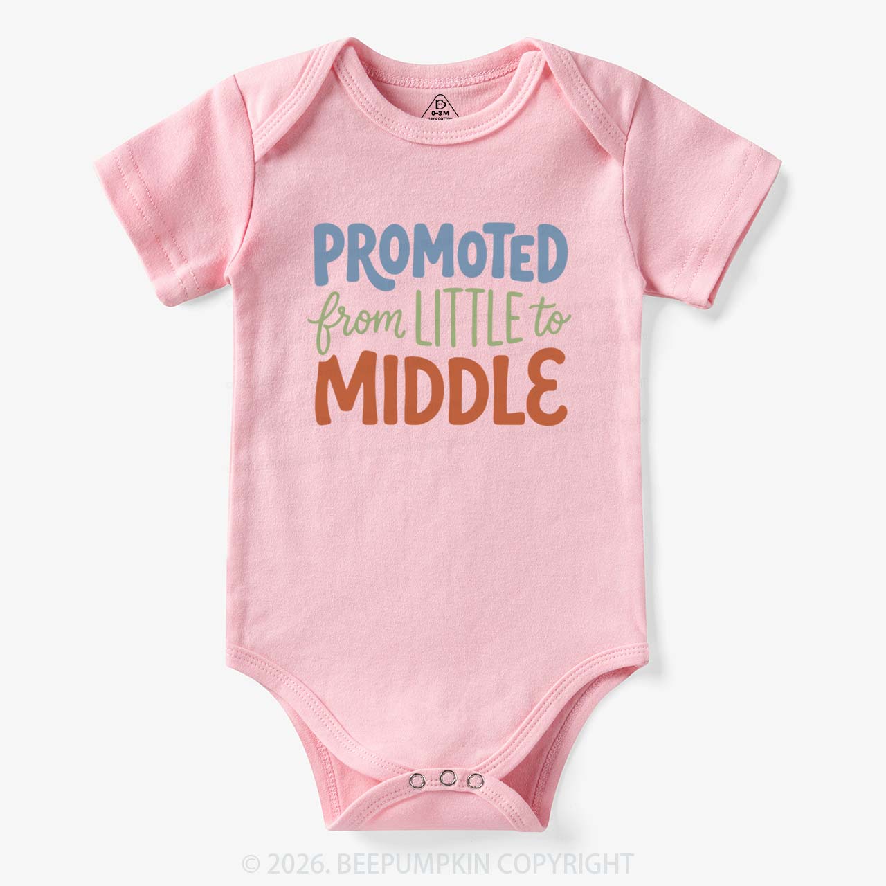 Promoted From Little To Middle Bodysuit
