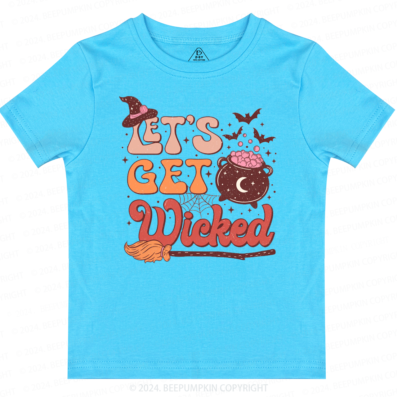 Let's Get Wicked Halloween Toddler&Kids Tees 