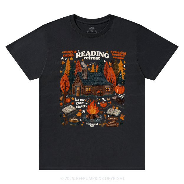 Fall Bookish T-Shirts Beepumpkin