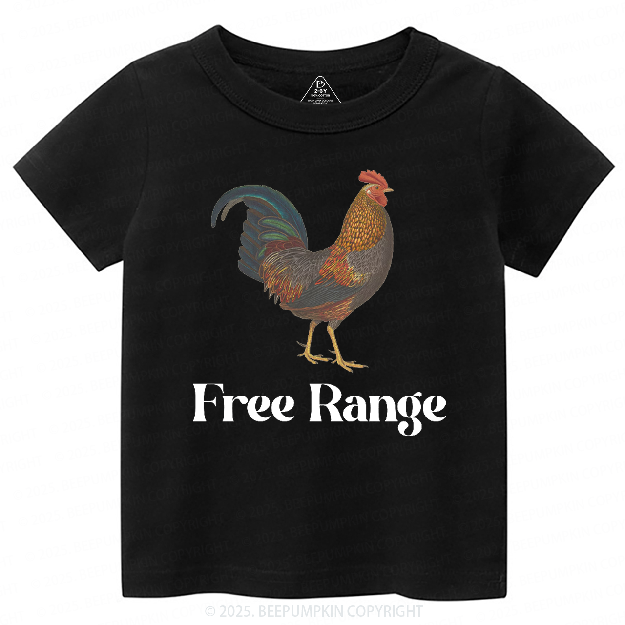 Free Range Chicken Toddler&Kid's Tees Beepumpkin