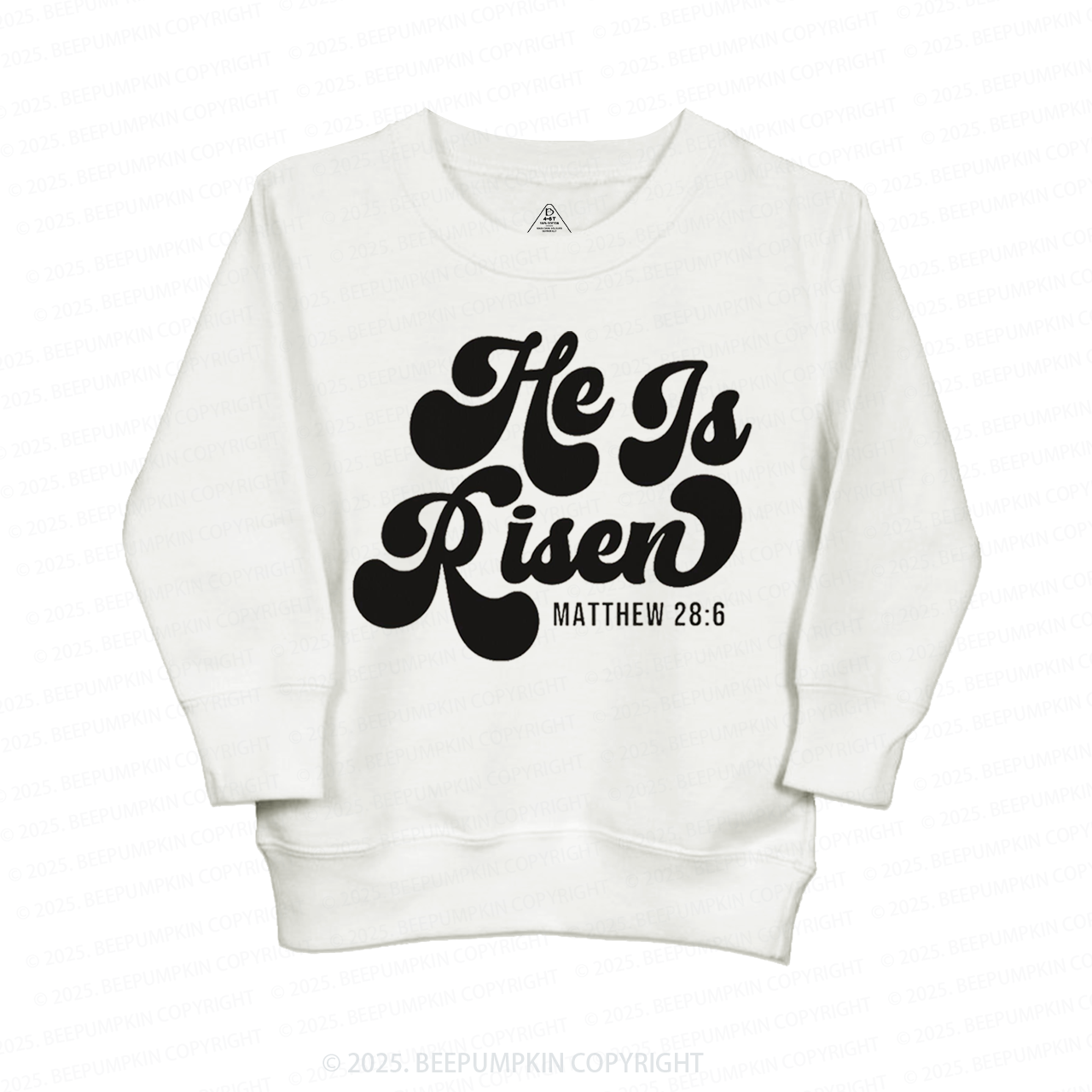 He Is Risen Kid's Sweatshirt 3