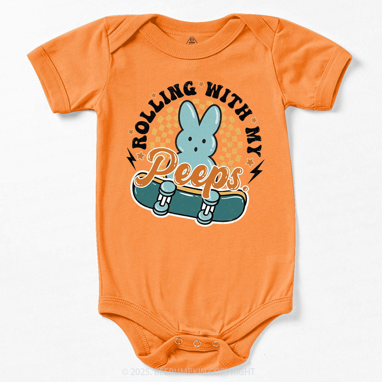 Rolling With My Peeps Bodysuit Beepumpkin