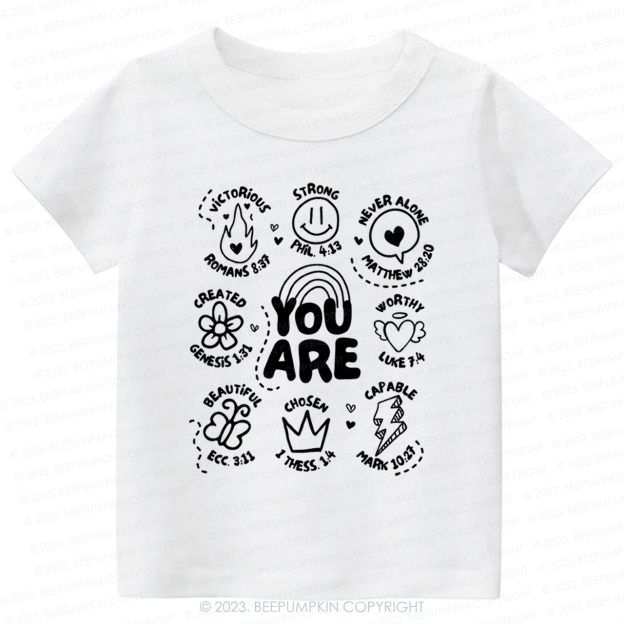 God Says You Are Kids-Toddler Tees