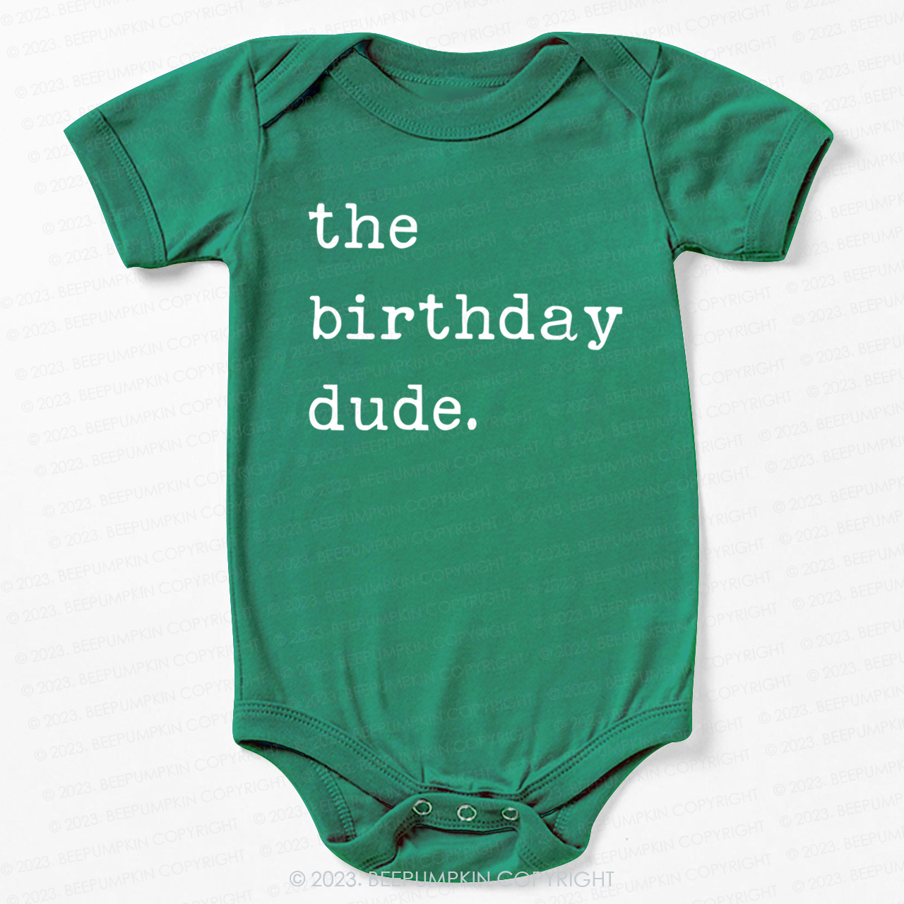 The Birthday Dude Bodysuit For Baby