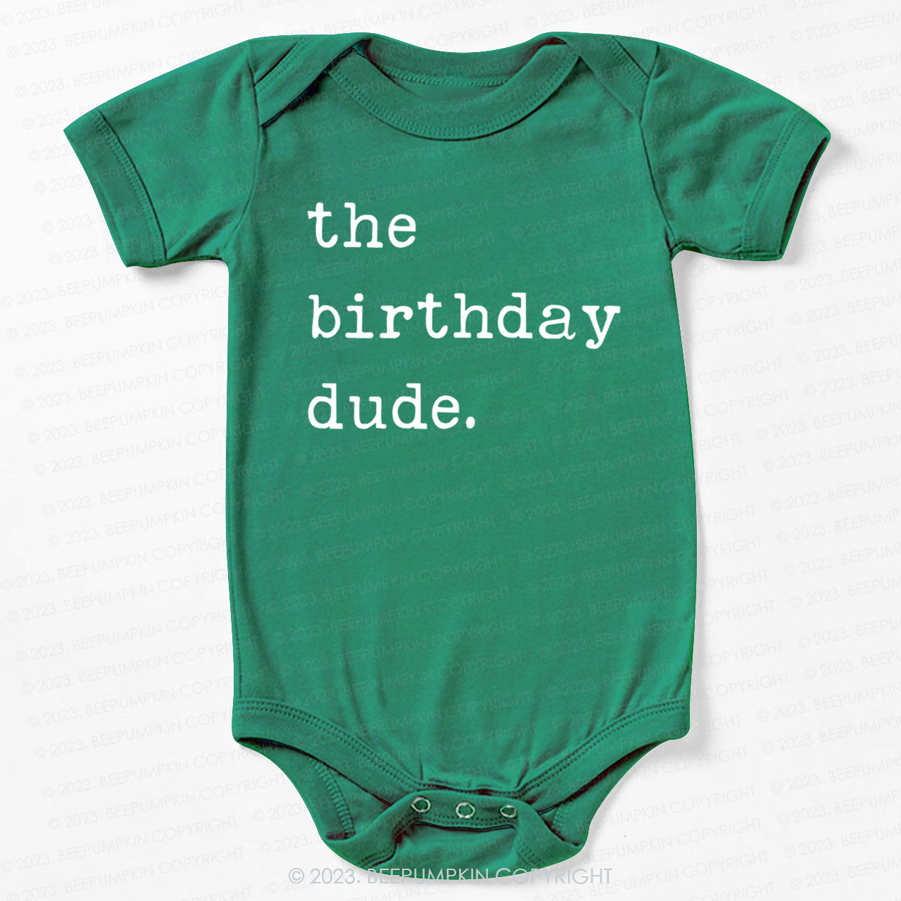 The Birthday Dude Bodysuit For Baby