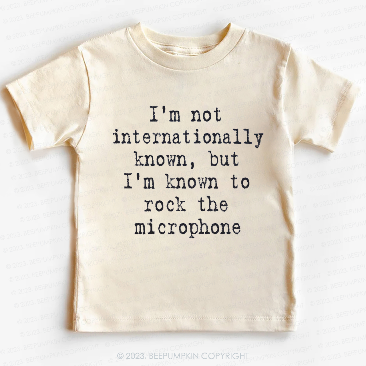 It Takes Two I'm Not Internationally Known Kids Shirt