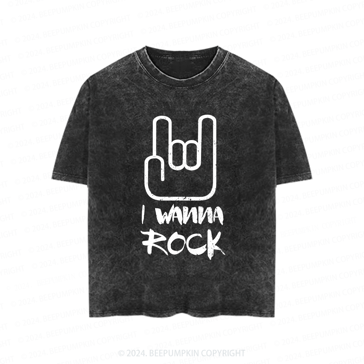 Cool Rock Music Toddler&Kids Washed Tees          