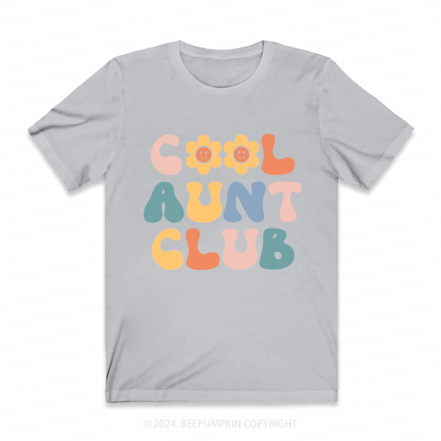 Cool Aunt Club Auntie Shirt
