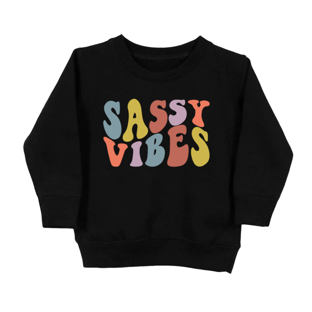 Sassy Vibes Toddler Sweatshirt