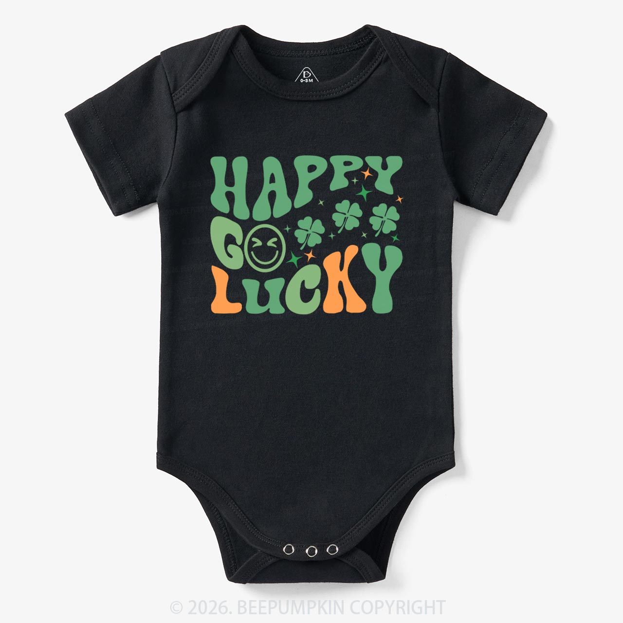 Happy Go Lucky Retro Bodysuit