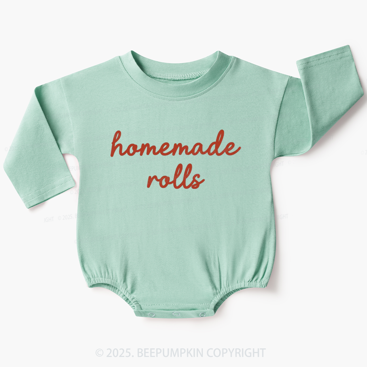 Homemade Rolls Baby Bubble Romper Beepumpkin