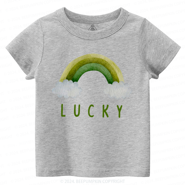Luck Of the Rainbow St.Patricks Day Toddler Tees