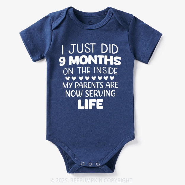 I Just Did 9 Months On The Inside Bodysuit Beepumpkin 7