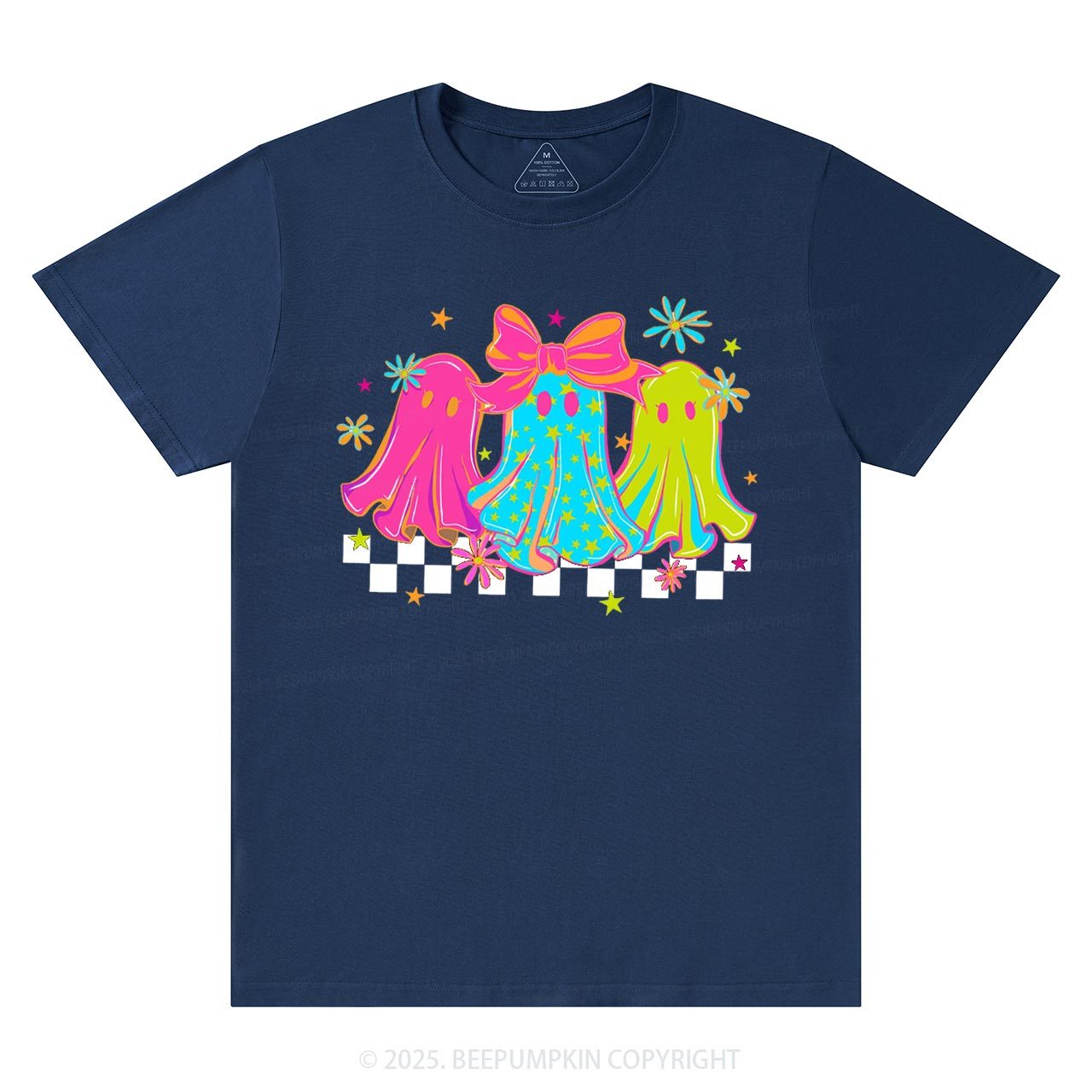 Halloween Ghost Neon T-Shirts Beepumpkin