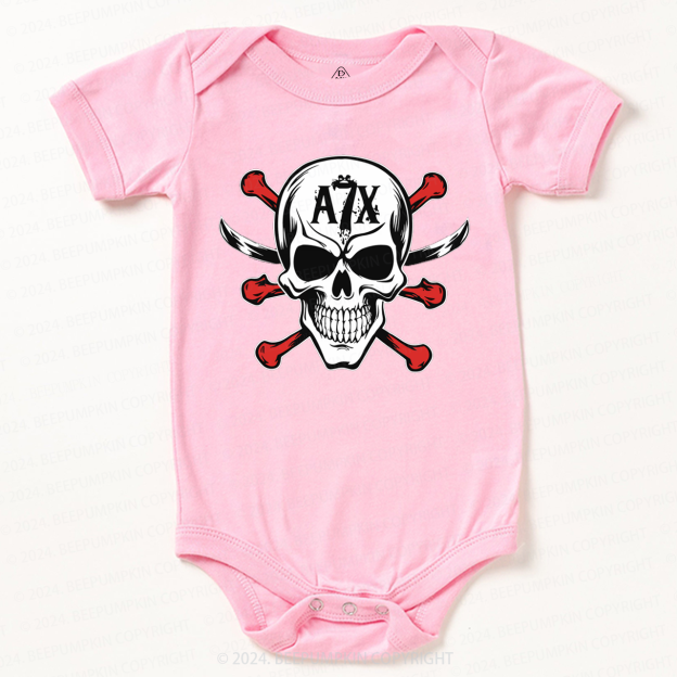 America Heavy Metal Band Baby Bodysuit 7