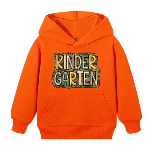 Personalized Camouflage Grade Kid's Hoodies Beepumpkin